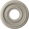 Ekena Millwork Cole PVC Ceiling Medallion (Canopies up to 4 1/4"), 10"OD x 3 1/2"ID x 3/4"P, Bright Coat Aluminum CMP10COBAL - alternate 1